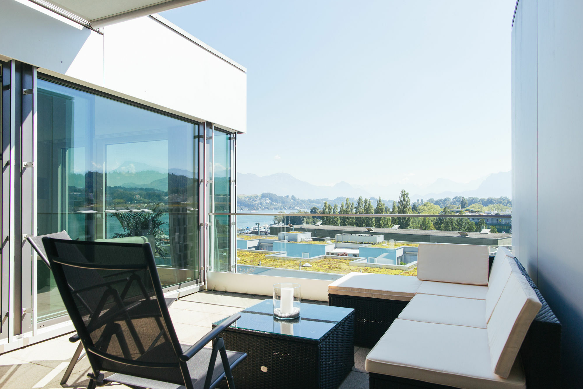Penthouse Apartments Lakeside Lucerna Zewnętrze zdjęcie